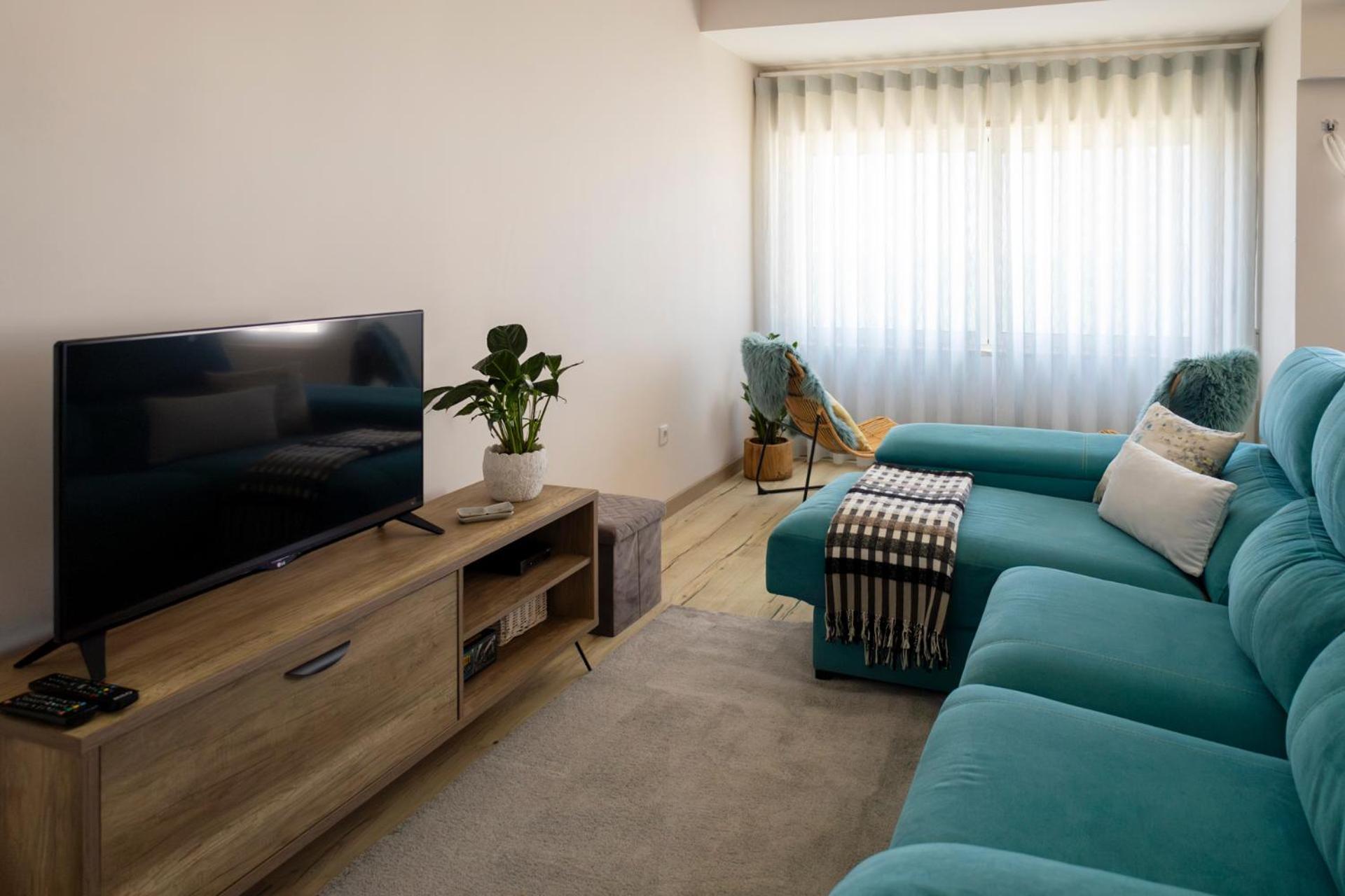 Blue House In Santa Cruz With Sea View Apartment Exterior photo