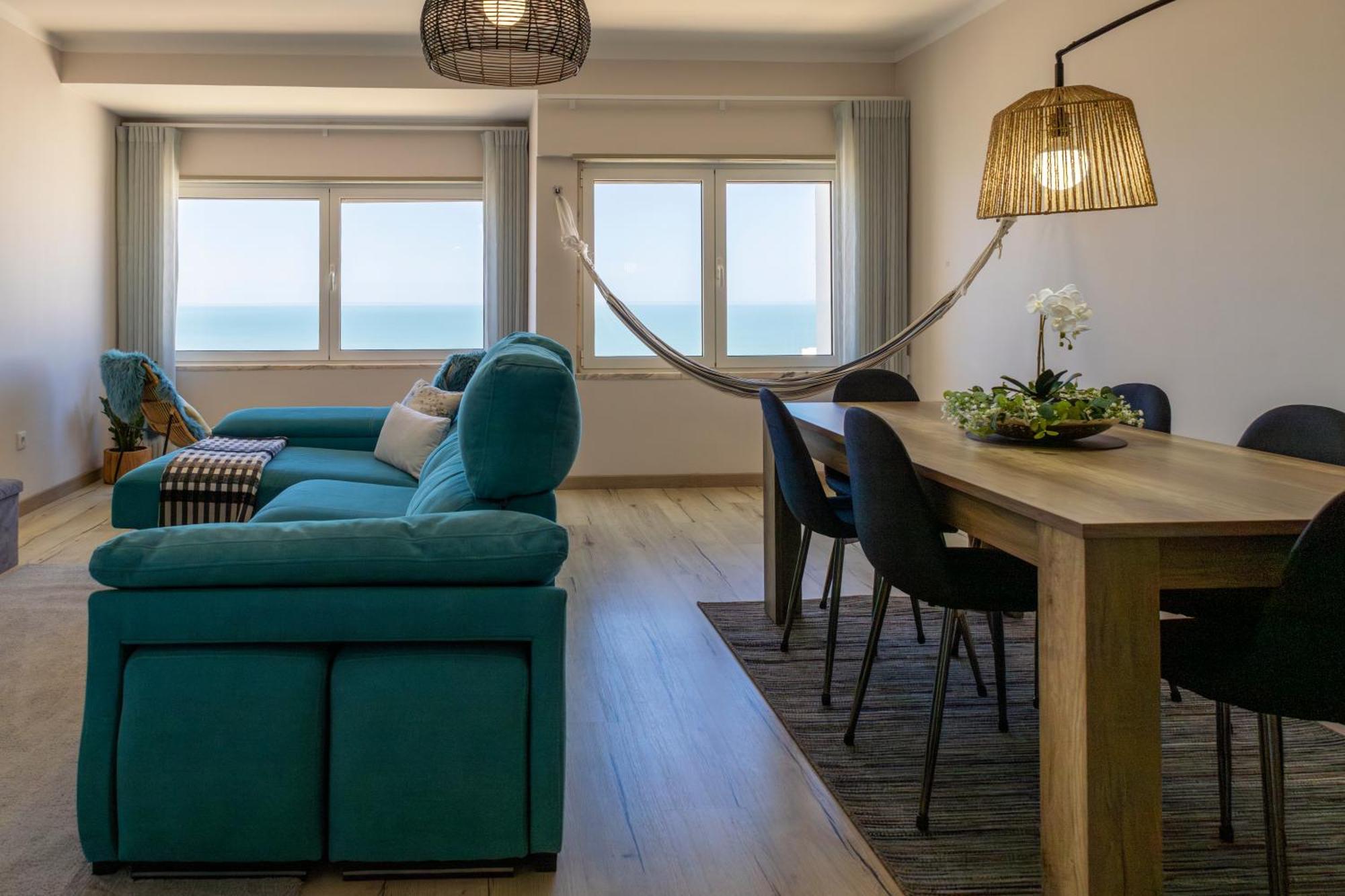 Blue House In Santa Cruz With Sea View Apartment Exterior photo